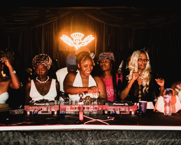 Celebrity DJ Kiss Performing In Ghana